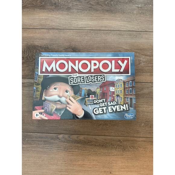 Monopoly For Sore Losers Fast Dealing Property Trading Game Sealed Brand New - Picture 4 of 4